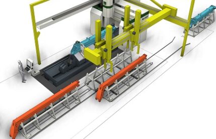 Uniport7000 CNC machine | Machining of beams and frames for cranes | Complete machining in one set-up | unisign.com
