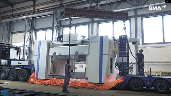 Uniport6000 CNC machine for BMA, Germany
