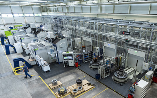 Total machining solution at ENGEL, Austria