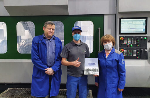 Unitwin6000 for front axle machining at Kamaz, Russia