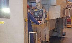 KNDS UK - Unisign CNC machine