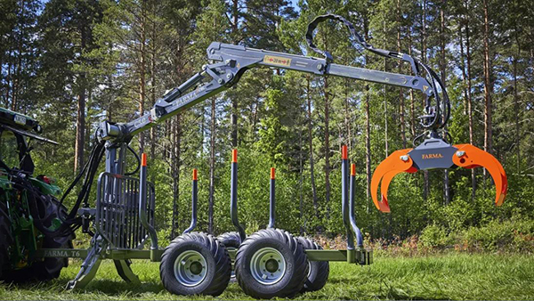 Machining of forestry equipment | Unisign CNC machines | unisign.com