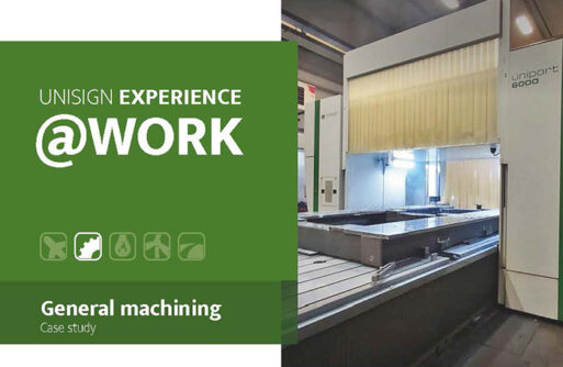 Manufacturing speed with Unisign CNC machines