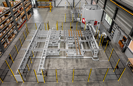 UNIMAST CNC machine | Safety and operator comfort in forklift mast channel machining | unisign.com