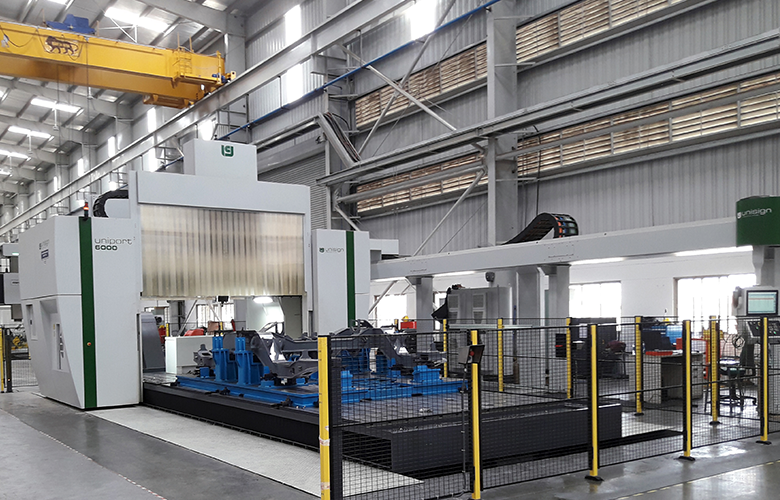 UNIPORT6000 | Train industry | Bogie machining | unisign.com