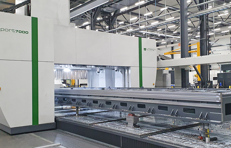 UNIPORT7000 | Stabile und genaue Productionsprozesse | Großteilebearbeitung | unisign.com